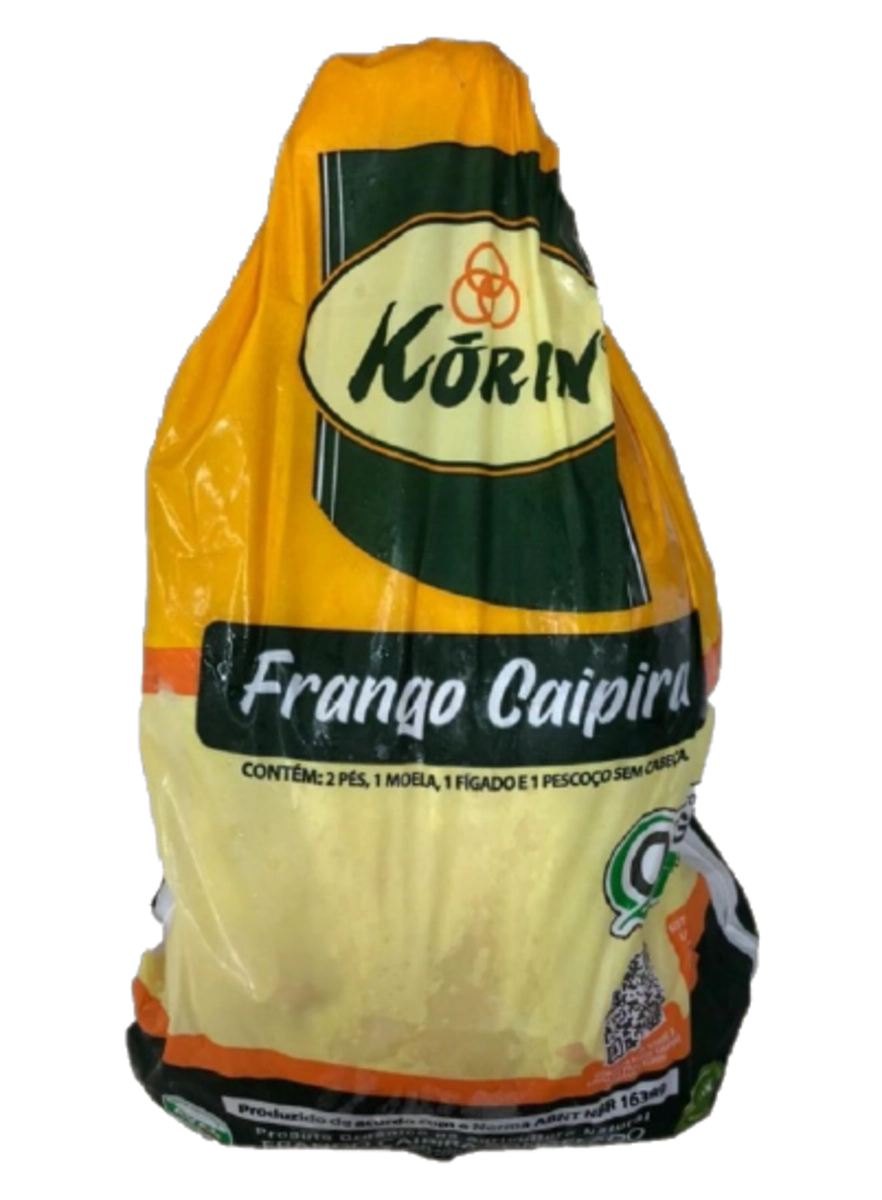 Frango Caipira Congelado Orgânico Korin