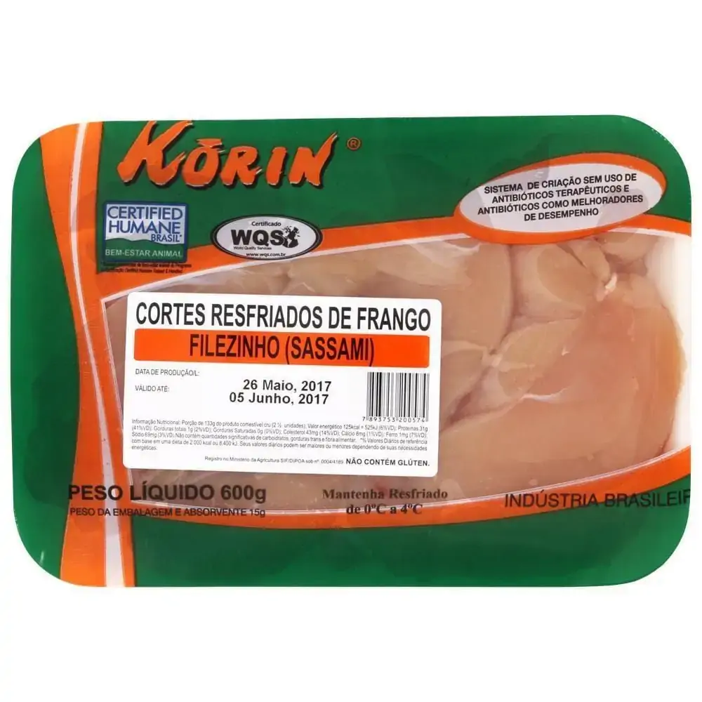 Filezinho Sassami Korin Bandeja