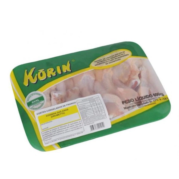 Coxinha Das Asas De Frango Drumette Korin 600g