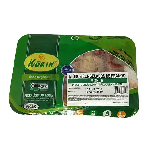 Moela De Frango Congelada Korin Sustentável 600g