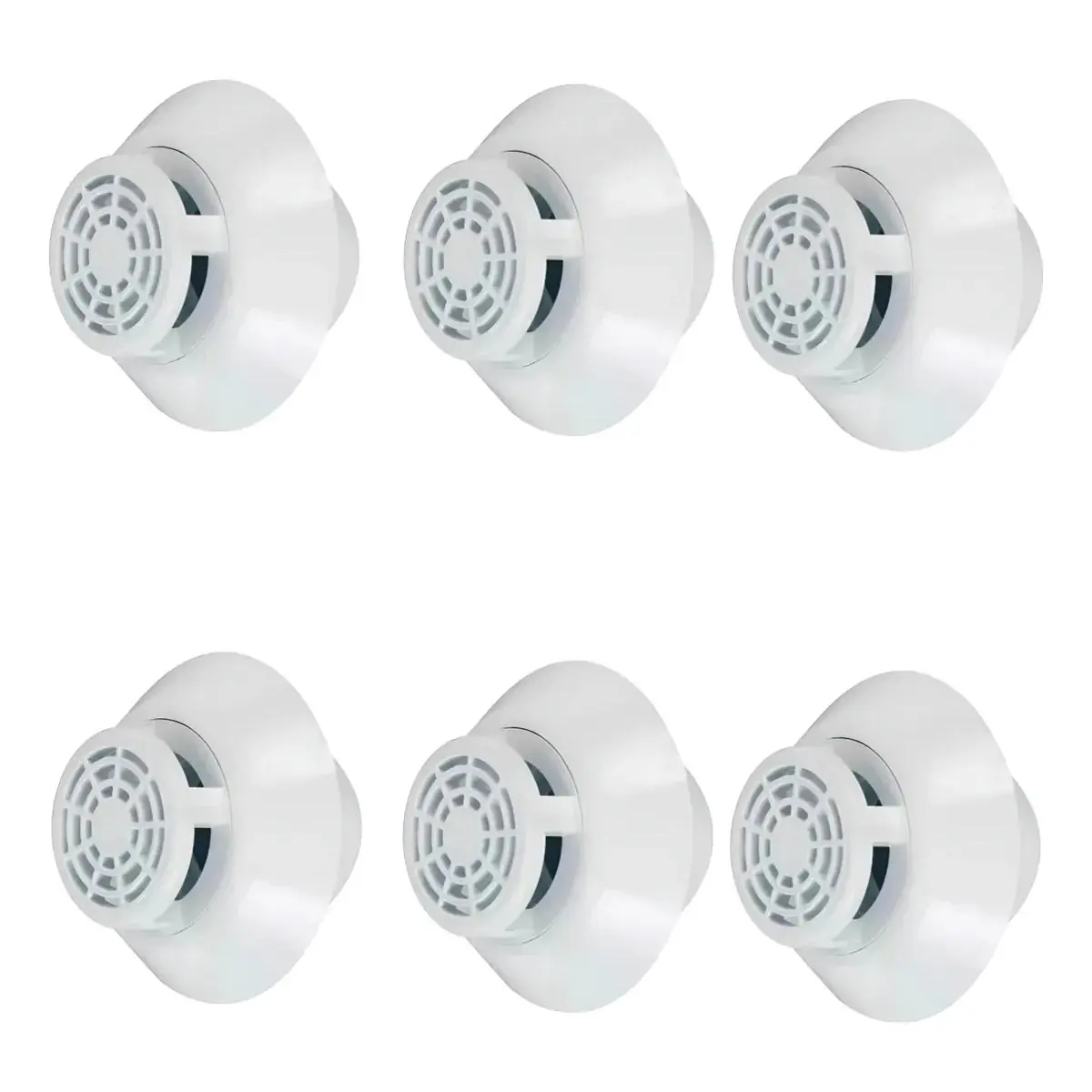 Kit 6 Dispositivo De Nível Slim Fibra Astralpool Cano 50 Mm