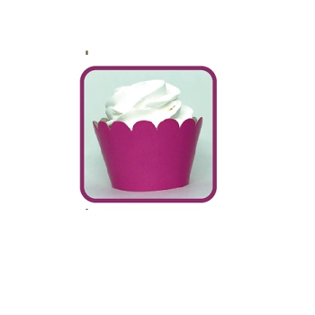 Babado Cupcake Pink C/40un