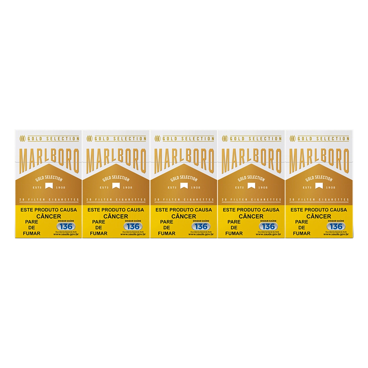 Marlboro Crafted Gold Ks Box 20