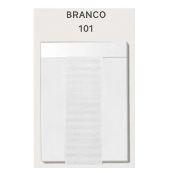 Fita Gorgurao Poliester Branco 10 Mt 7mm Cod1791