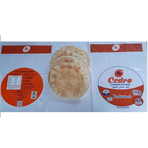 Pao Arabe Solo Bread Medio 650g/12 Unid