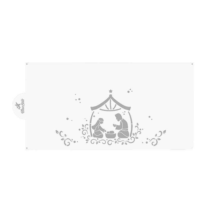 Stencil Presepio Un 358124 Bluestar