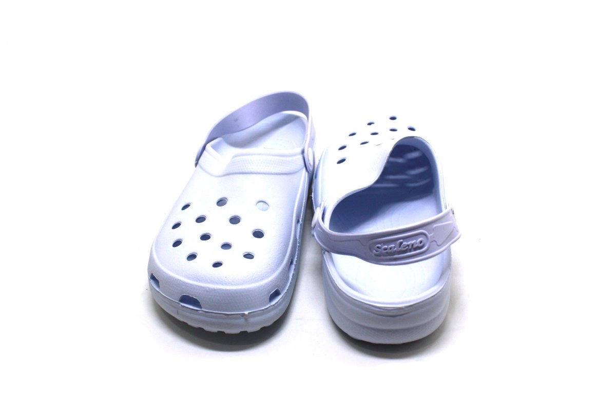 Babuche Em Eva Branco Scaleno 39/40 A982