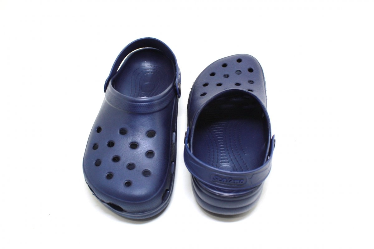Babuche Em Eva Azul Scaleno 34