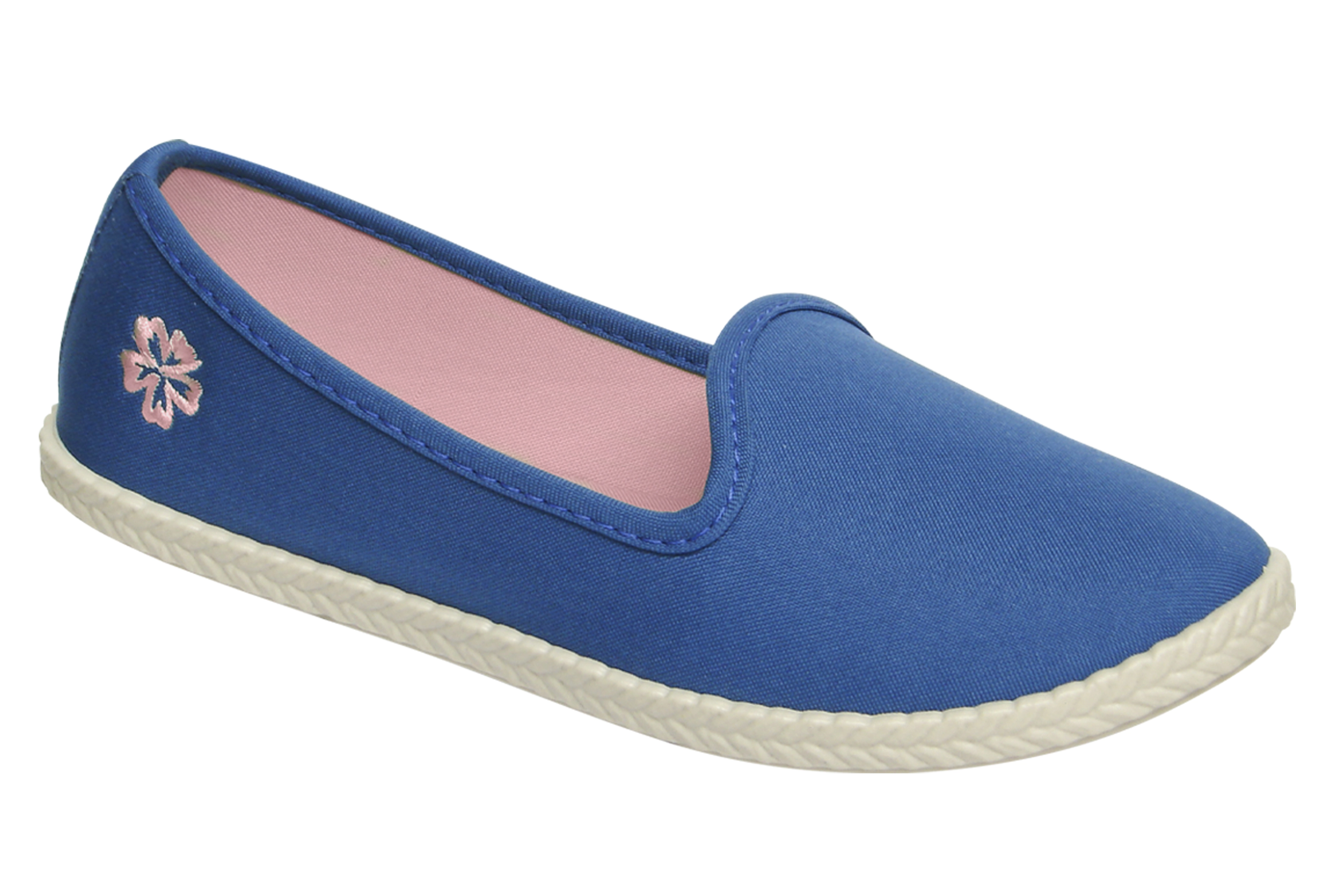 Sapatilha Bordada Ocean Blue Scaleno 34