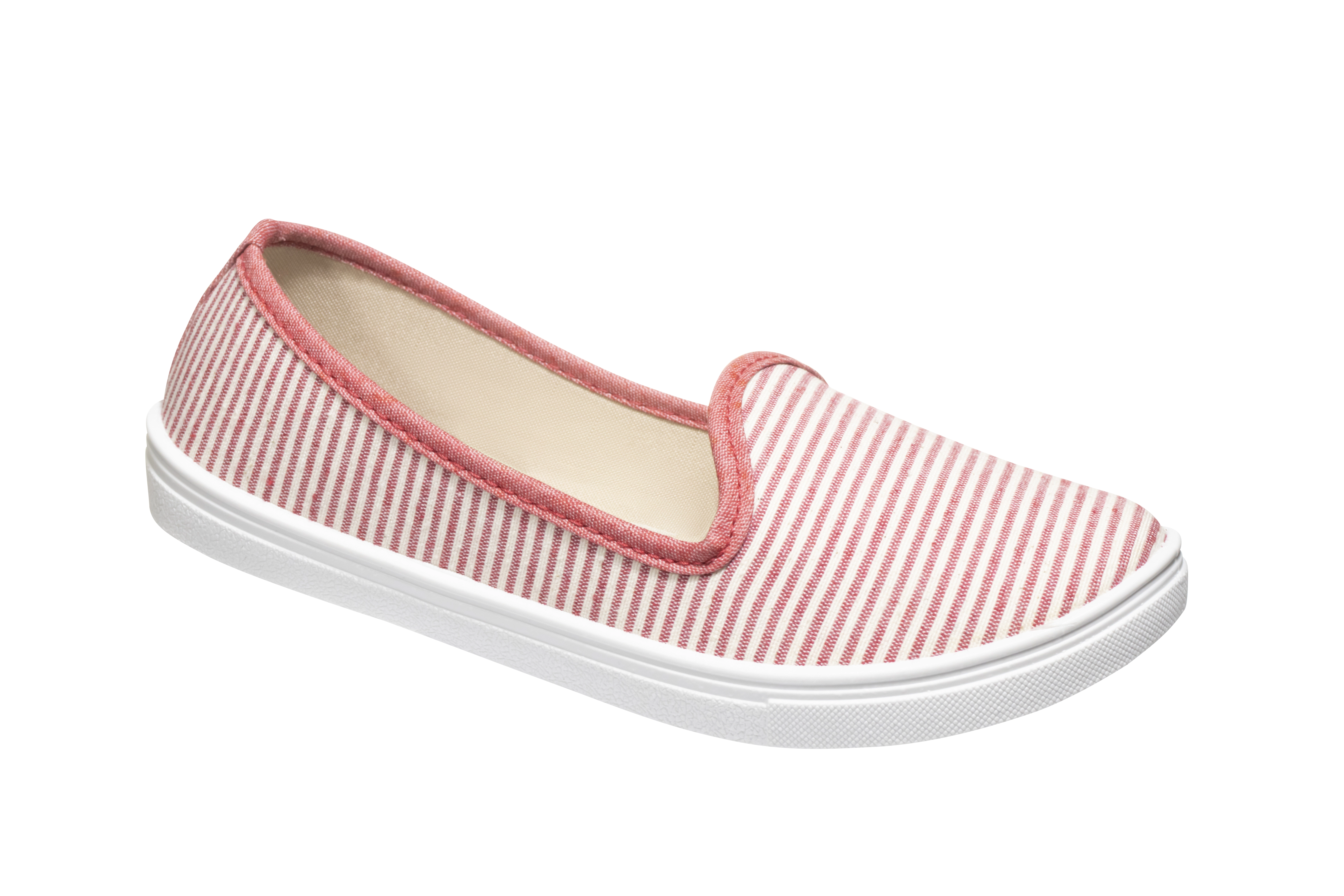 Sapatilha Feminina Lona Vermelho Scaleno 34.