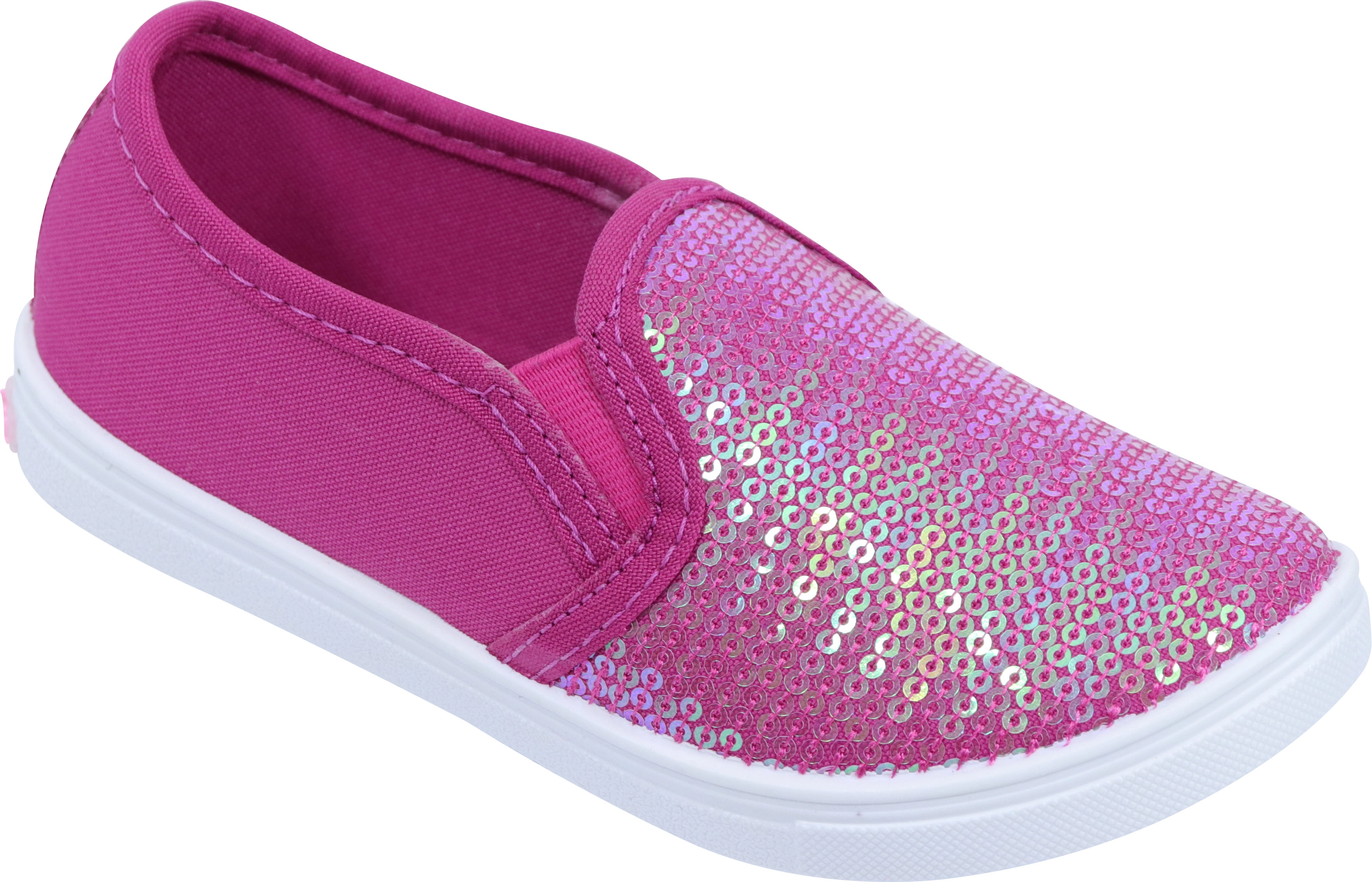 Sap Infantil Lantejoula Pink Scaleno 25