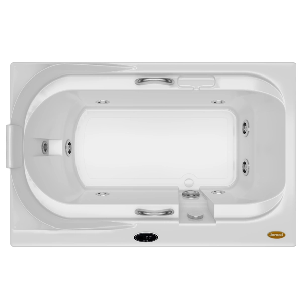 Banheira Retangular com Hidromassagem 1,70X90X45cm 220V Regina G4 Confort Plus Jacuzzi
