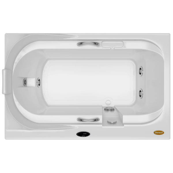 Banheira Retangular com Hidromassagem 1,60X90X45cm 220V Regina G2 Confort  Jacuzzi
