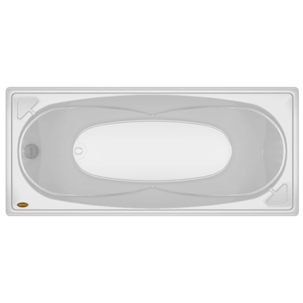 Banheira sem Hidromassagem 41x150x75cm Serenity Confort Jacuzzi