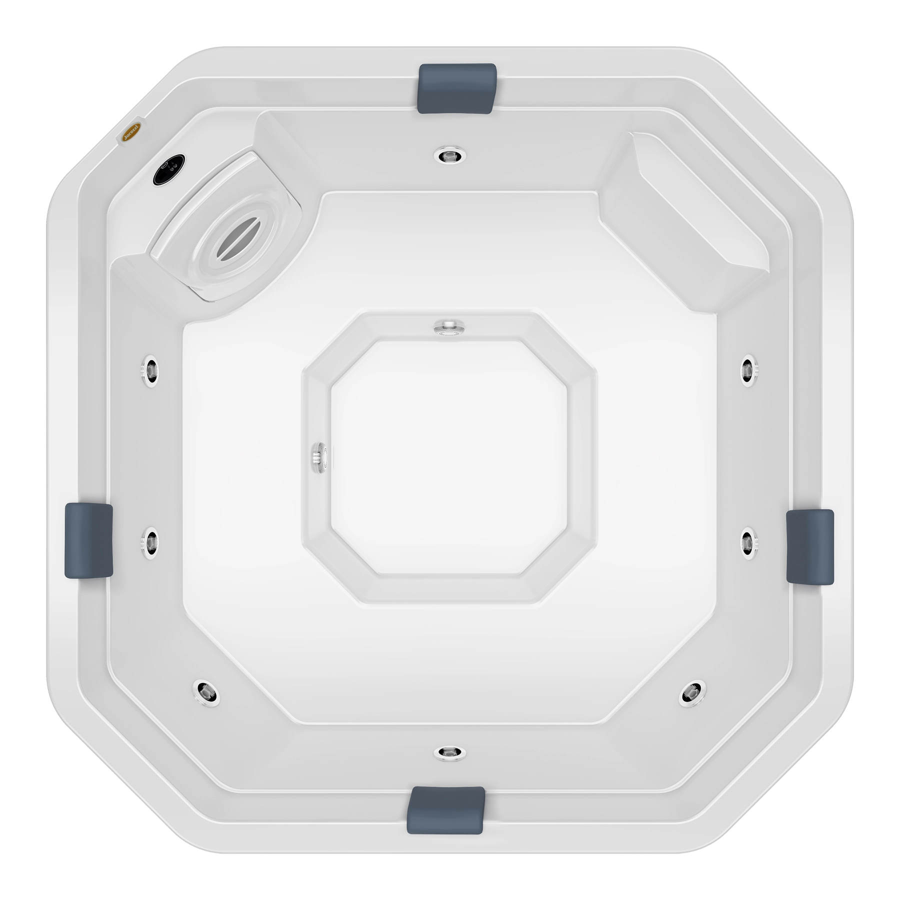 SPA com Hidromassagem Aquecedor 91x214x214cm Meridian Confort Jacuzzi