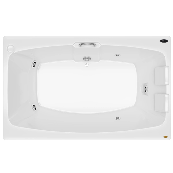 Banheira com Hidromassagem Aquecedor 42x183x113cm Mysia G2 (P1) Confort Plus Jacuzzi