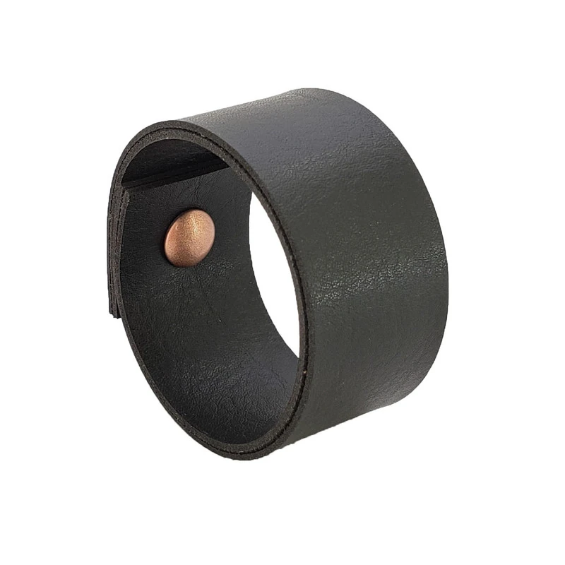 Puxador Bols Parafuso - Textura De Couro Preto - Parafuso Rose Gold