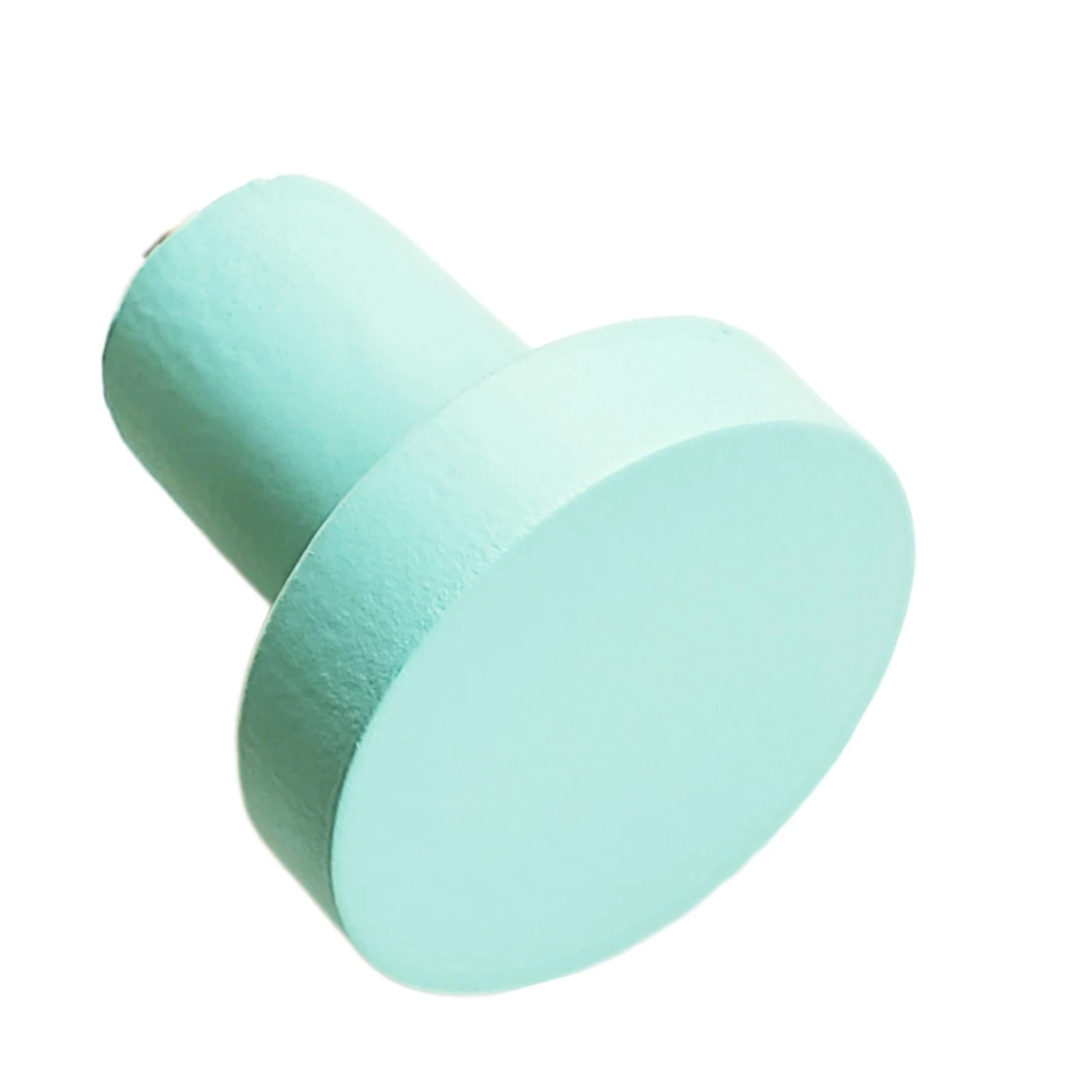 Cabideiro de Parede em Madeira Dream Verde Claro - Gancho Resistente Forte Peso Organizador Suporte Pendurador Bolsa