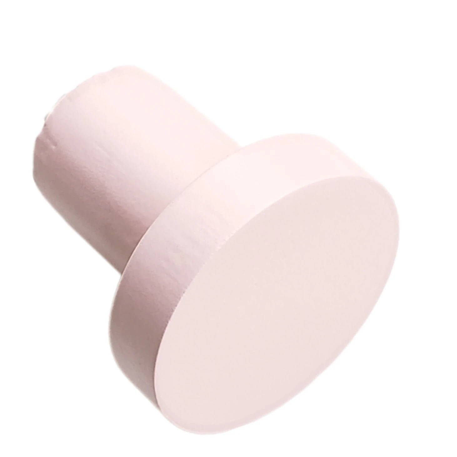 Cabideiro de Parede em Madeira Dream Rosa Claro - Gancho Resistente Forte Peso Organizador Suporte Pendurador Bolsa