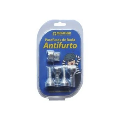 Kit de Parafuso Antifurto Chave 21mm com 4 Peças - RODAFUSO 22CRAS