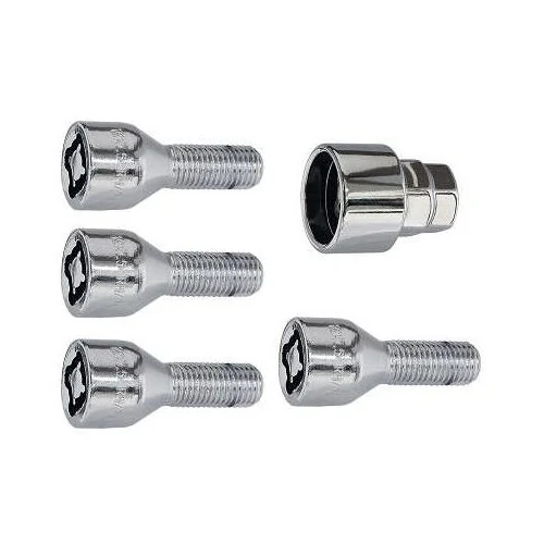 Kit de Parafuso Antifurto Chave 17/19mm com 5 Peças - RODAFUSO 31CRAN