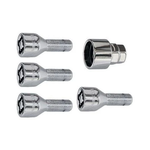 Kit de Parafuso Antifurto Chave 17/19 com 5 Peças - RODAFUSO 31CRAMINI