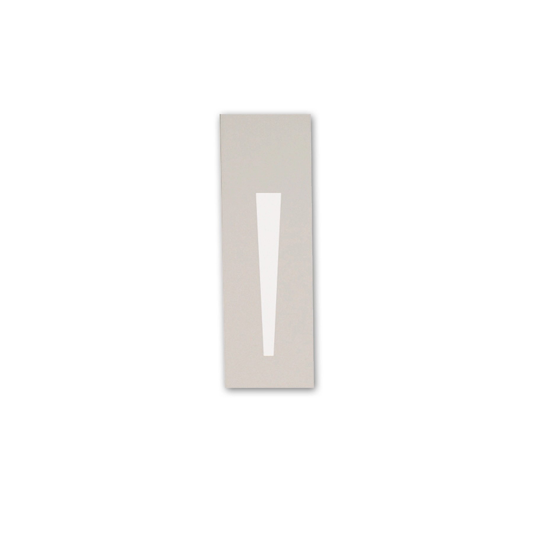 Balizador de Parede LED 3W Luz Amarela Bivolt Alloy