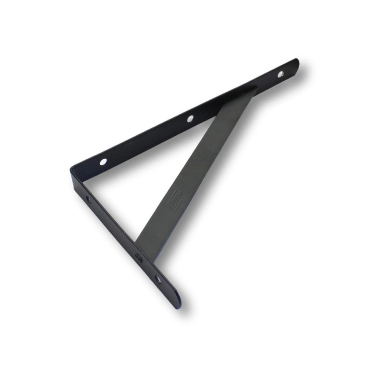 Suporte Prateleira Mão Francesa Reforçada Preta 25cm - Loth