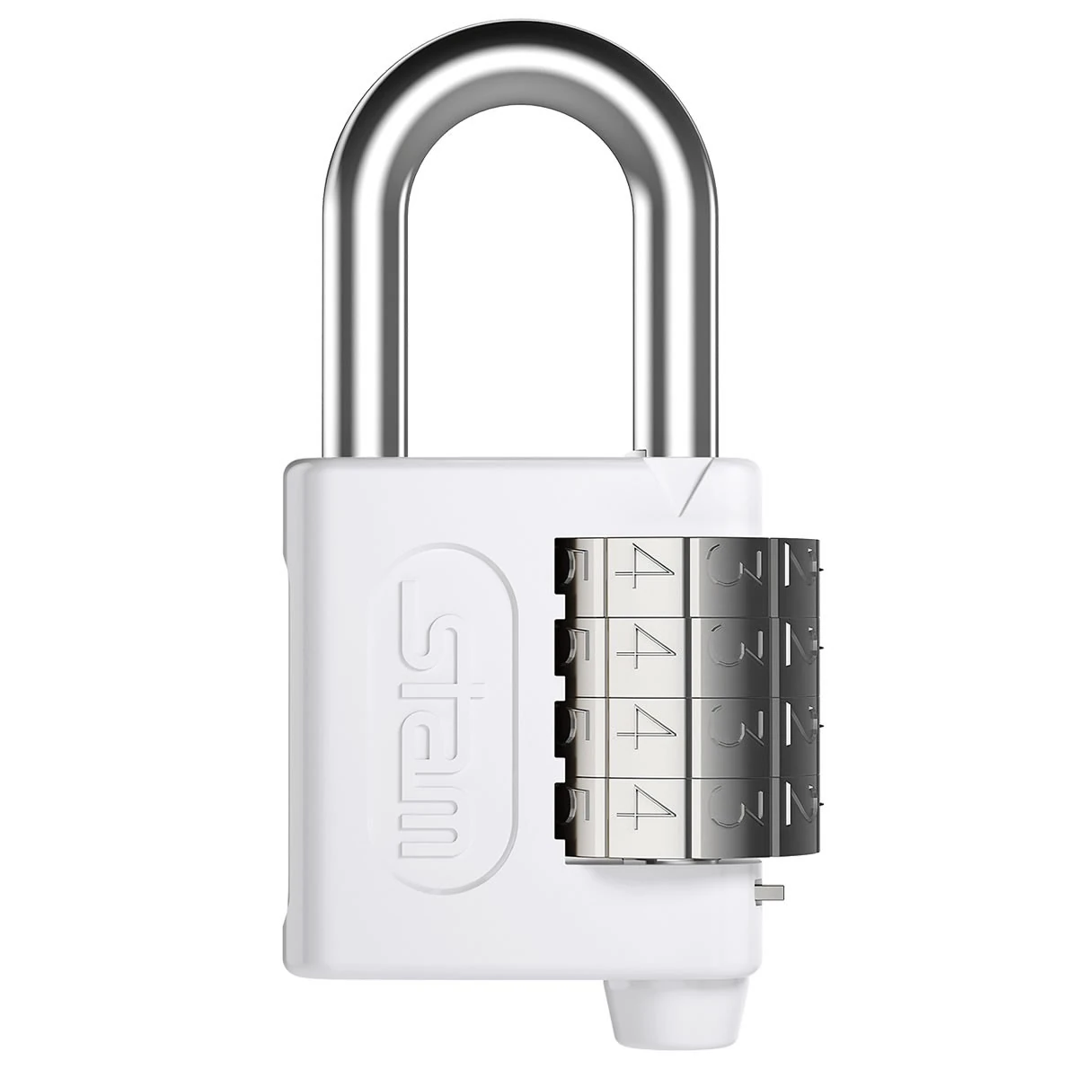 Cadeado Stam Com Segredo 40 Mm - Branco
