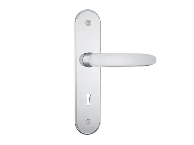 Fechadura Stam 814/11 Portas Internas Madeira Roseta Inox