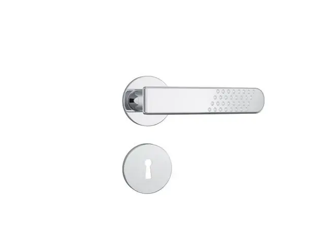 Fechadura Stam Roseta Redonda Cromada 813/21 Inox Interna
