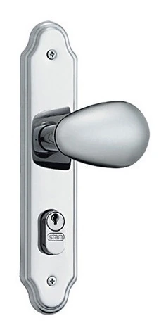 Fechadura P/ Porta Stam 803/10 Cromado Externa C/ 2 Chaves