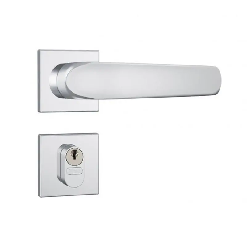 Fechadura Stam 803/09 Roseta Quadrada Externa Inox