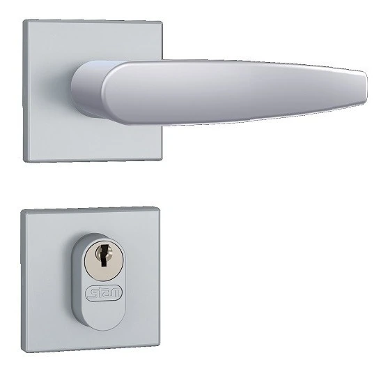 Fechadura Porta Externa Stam 803/33 Acetinada Fosco 40mm