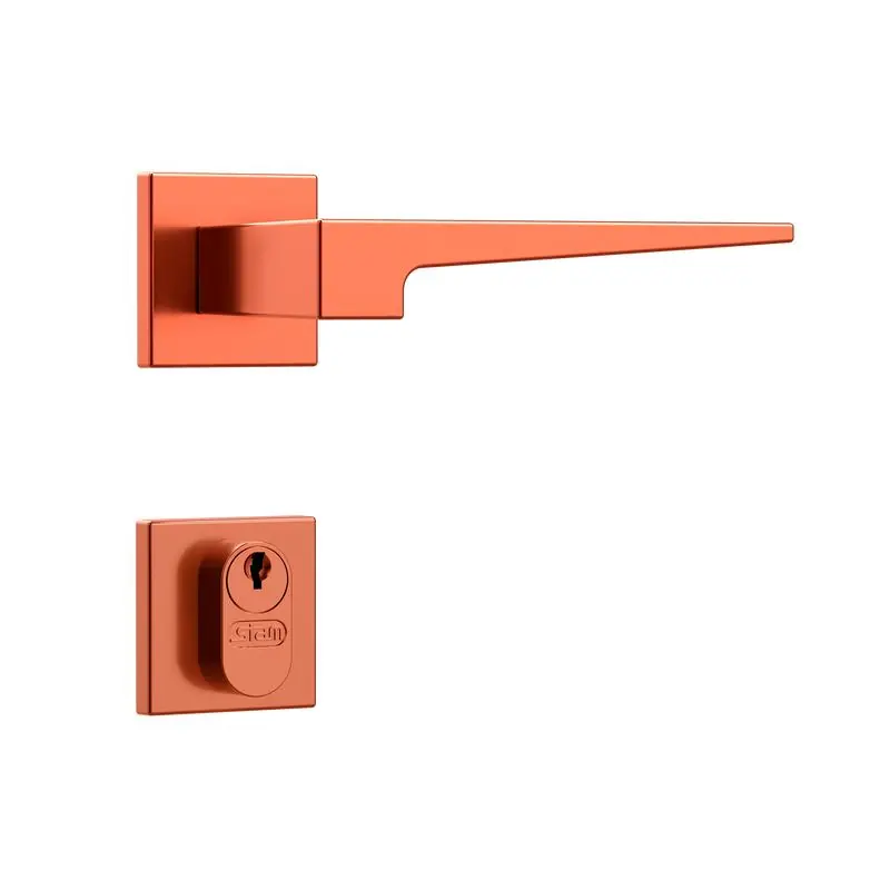 Fechadura Classic 3200 Roseta Quadrada Rose Externa