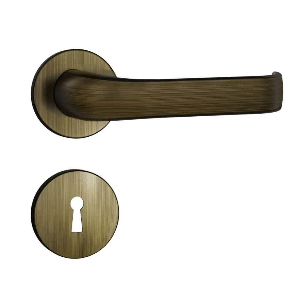 Fechadura Interna 813/37 Roseta Redonda Antique E-coat 40mm Stam