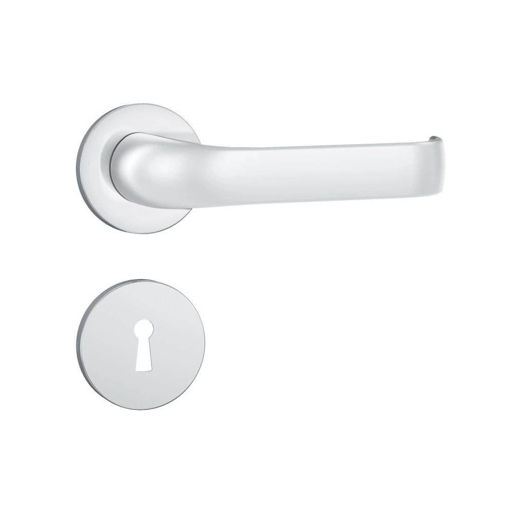 Fechadura Interna 813/37 Roseta Redonda Inox Cromado 40mm Stam