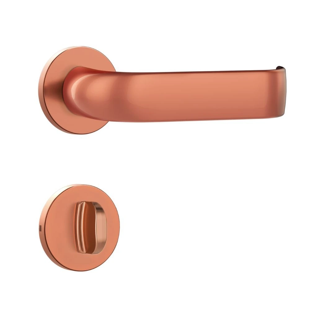 Fechadura Classic 3900 Banheiro Roseta Redonda Rose 55mm Stam