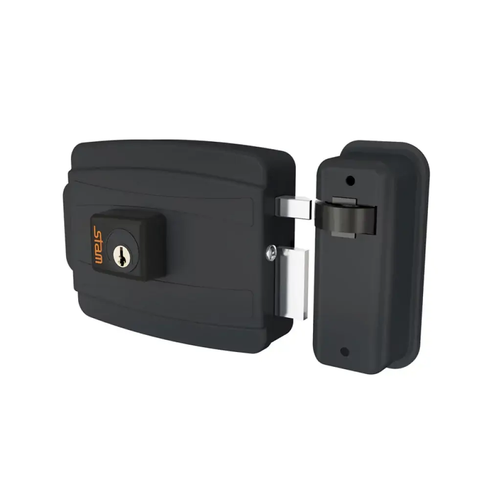 Fechadura Elet 12v Pto Fosc Stam Ref