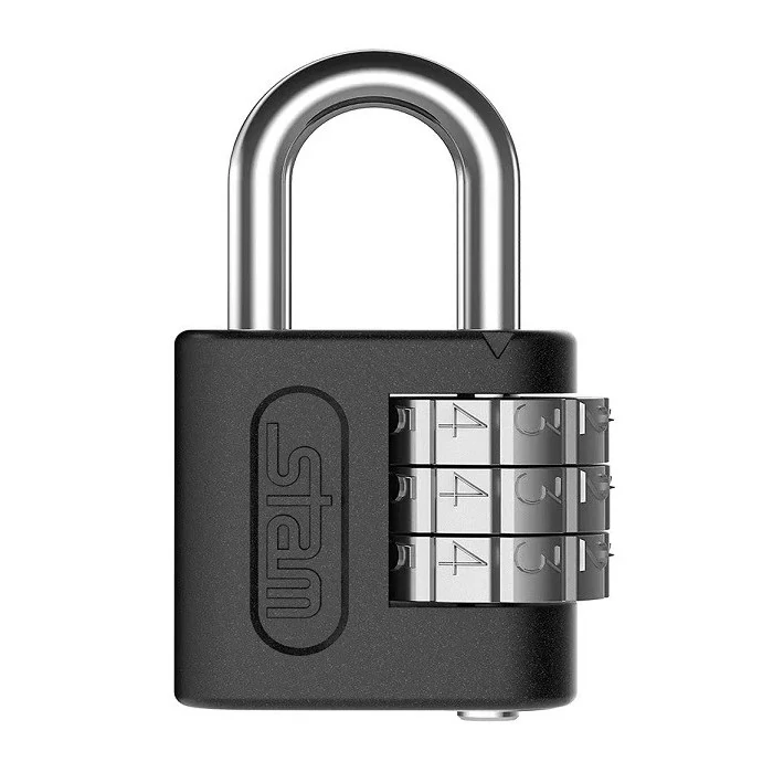 Cadeado Segredo 25mm Preto Fosco
