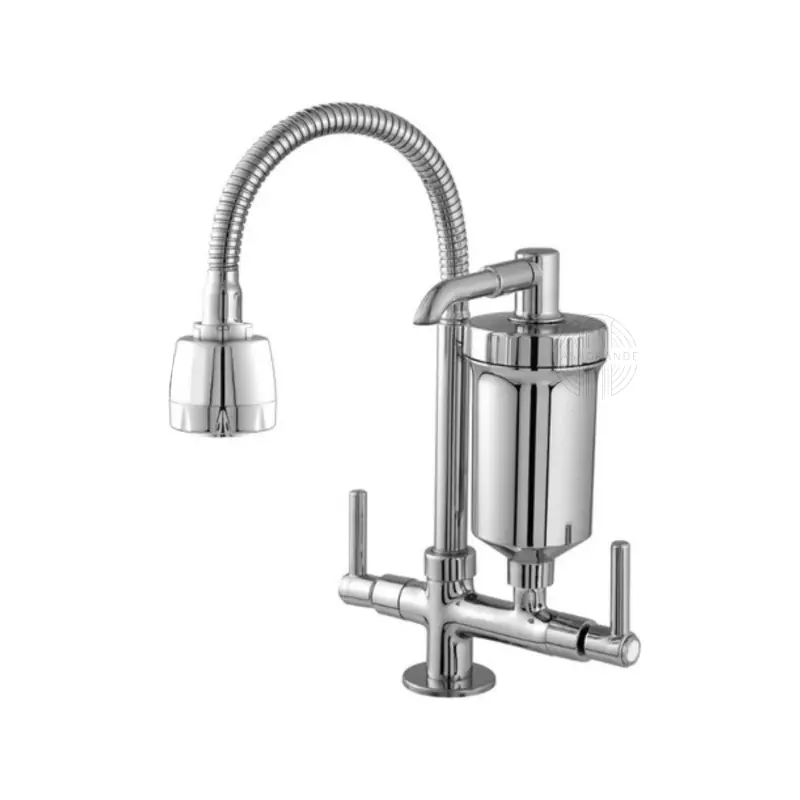 Torneira Com Filtro Gourmet Cozinha Bancada 1/4 Volta Flexível Casagrande Mundial