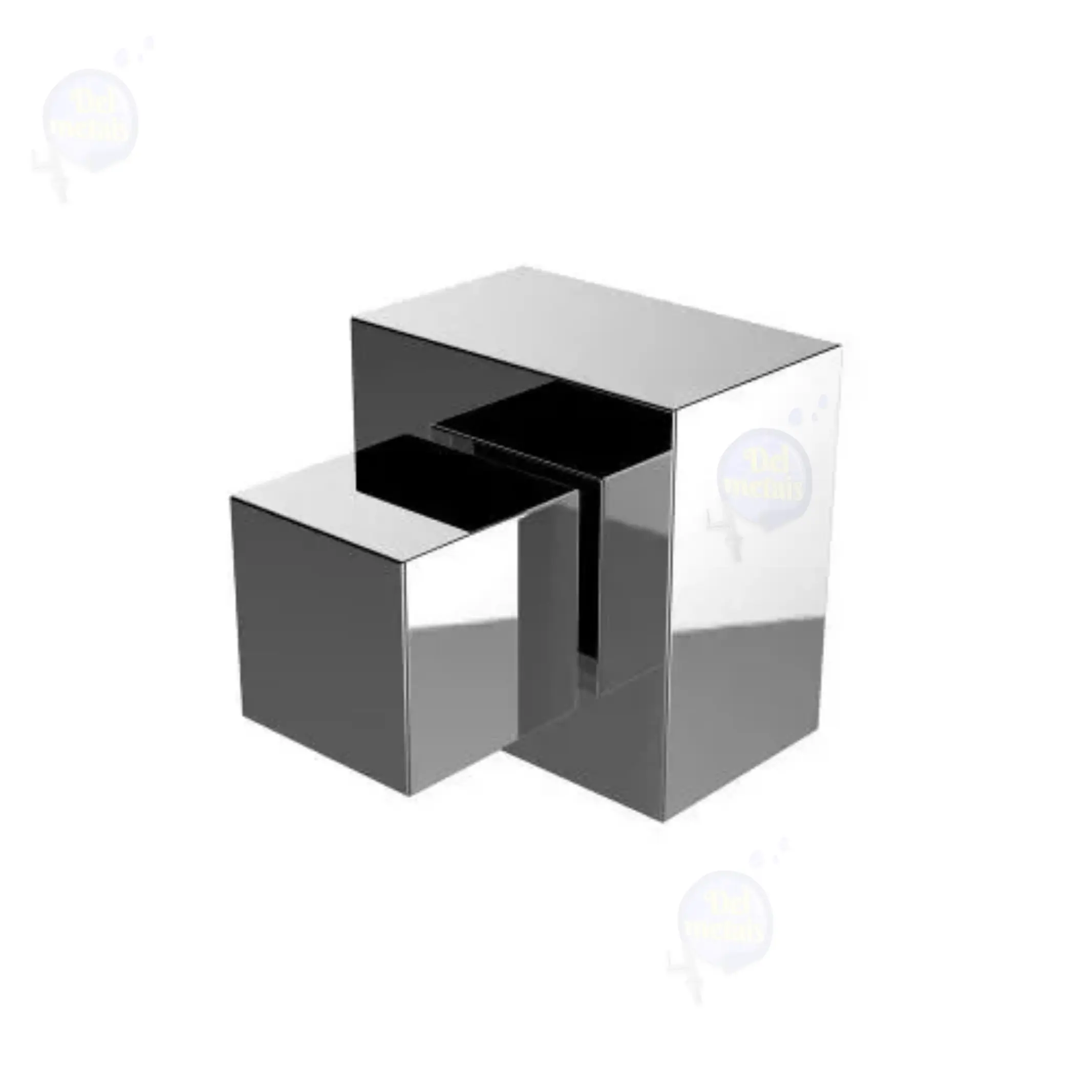 Acabamento Quadrado Para Registro Metal Cromado - Padrão Deca Abs