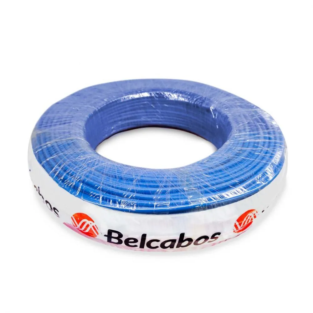 Cabo Flexível 6,00mm² 25 Metros Az 450/750v 247 Nm Belcabos