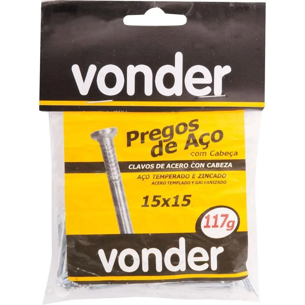 Prego De Aco C/cabeca 10x10 Vonder