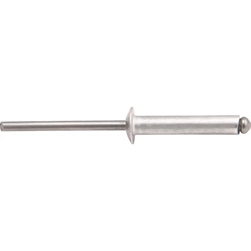 Rebite Repuxo De Alumínio 4,0x22,0mm Mandril Aço Com 100 Peç