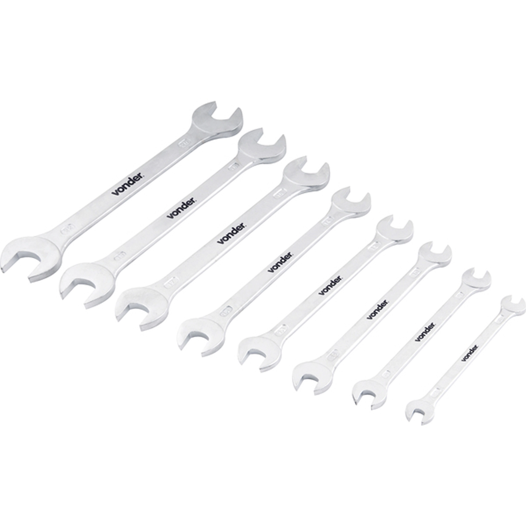Jogo de Chave Fixa 6 a 22mm CRV Vonder