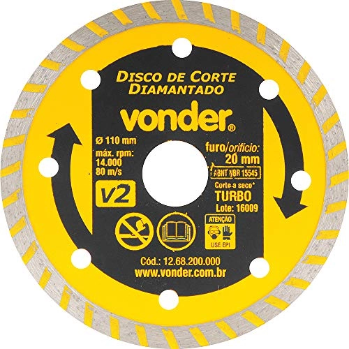 Disco de corte diamantado 2 unidades -