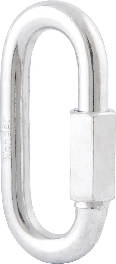 Mosquetão Com Rosca 5/8" Leve Galvanizado - Vonder