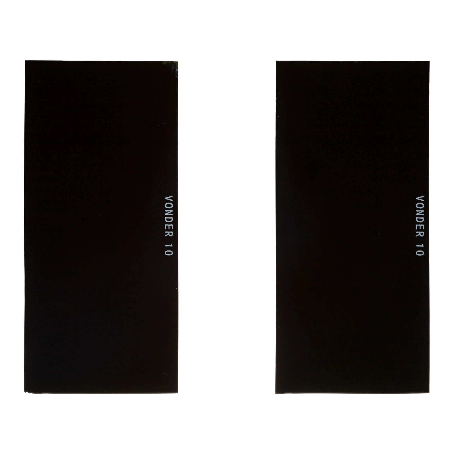 Lente Retangular Tonalidade 10 Verde 108x51mm 2 Peças Vonder