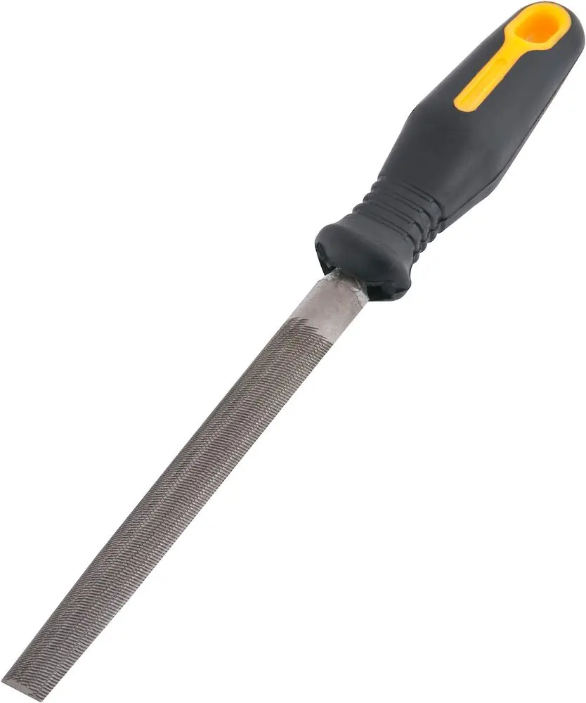 Lima Meia Cana Bastarda 10" Com Cabo Plástico - Vonder